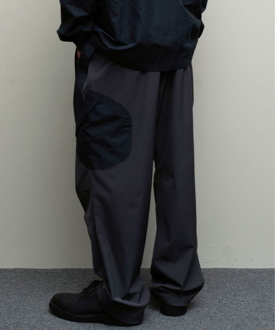 パンツ BAL / WILDTHINGS NYLON TRACK PANT Black