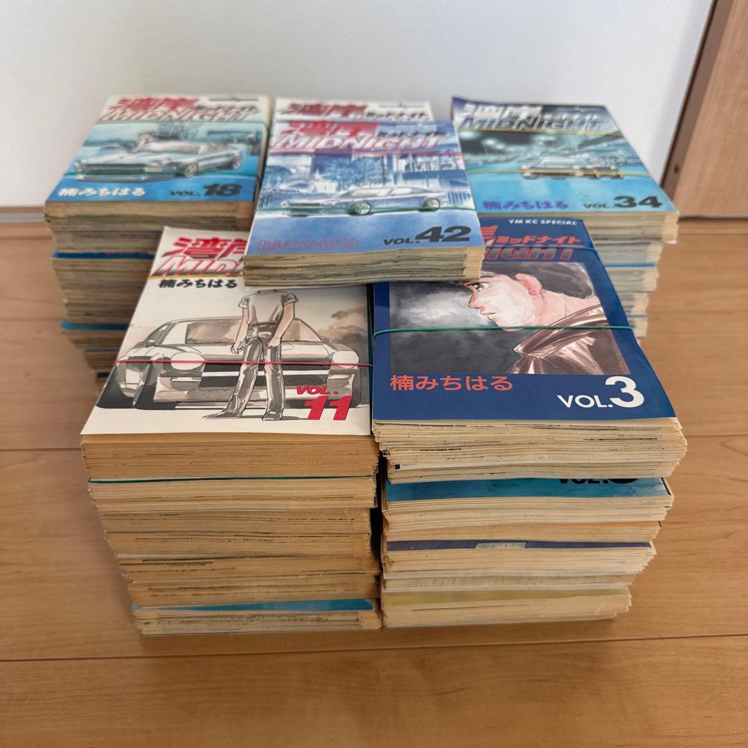 湾岸MIDNIGHT 3巻から42巻　1巻2巻無し　裁断済み