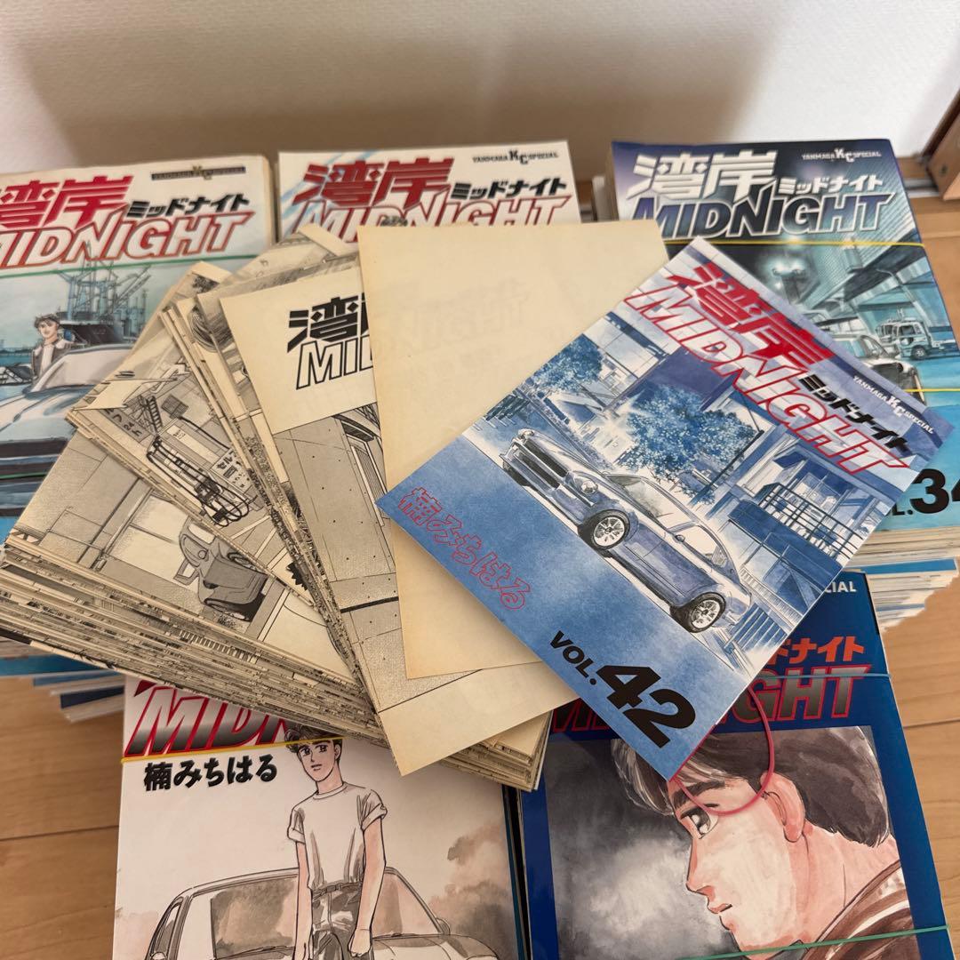 湾岸MIDNIGHT 3巻から42巻　1巻2巻無し　裁断済み