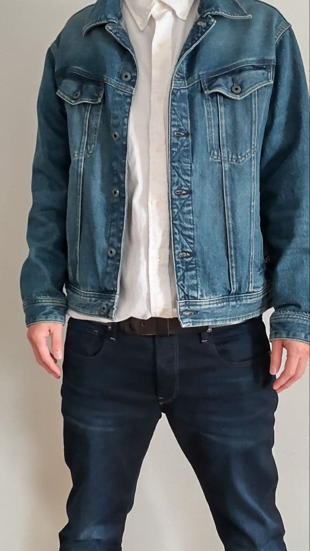 新品 未使用 g-star-raw デニムジャケット オーバーサイズ