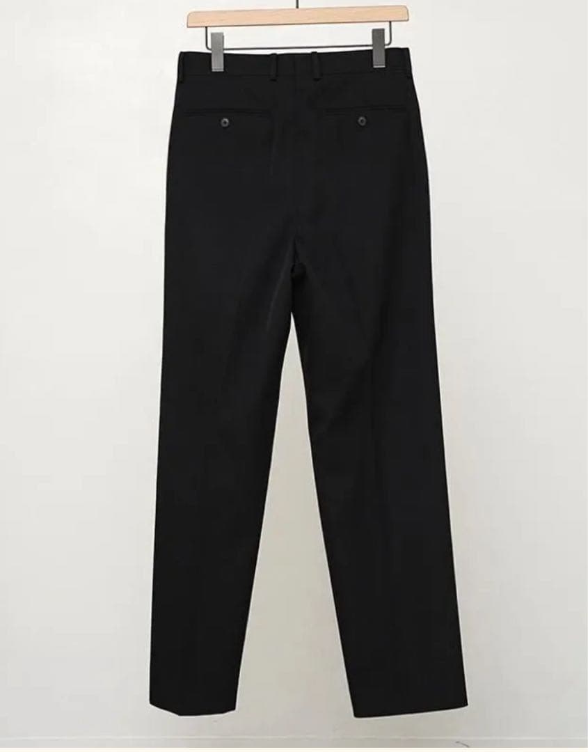 パンツ light wool max gabardine two-tuck slacks