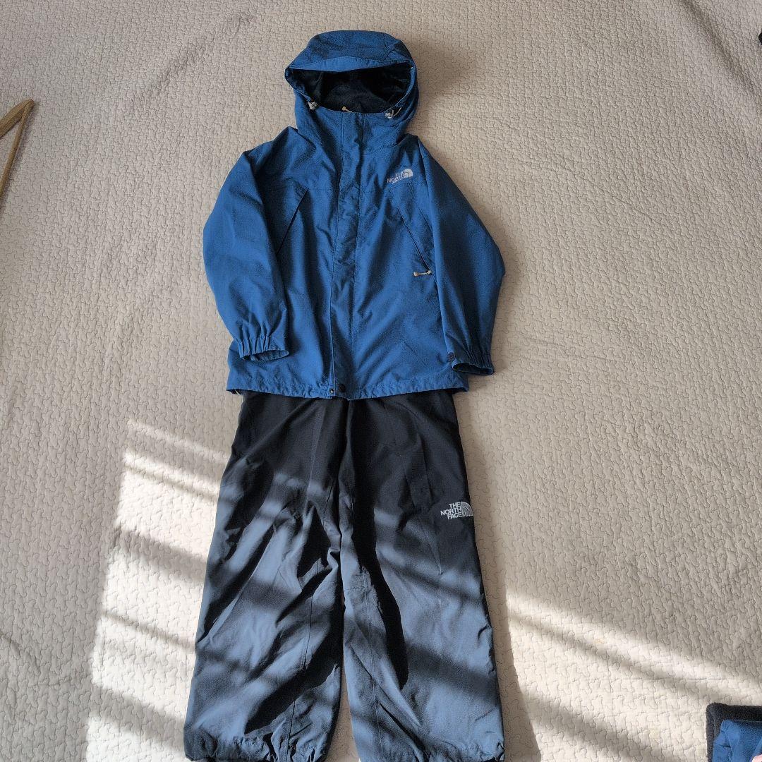 The North Face 子ども用スキーウェア上下セット130.140スノボ