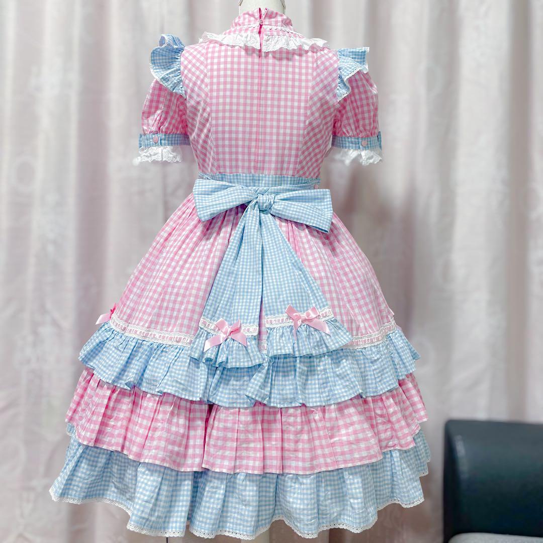 Angelic Pretty ギンガムシャーベット ワンピース