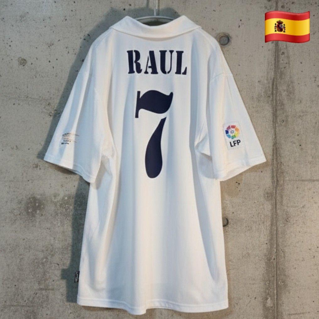 【美品/正規品】レアルマドリード ラウール 100周年記念ユニフォーム #7