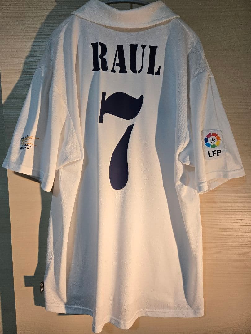 【美品/正規品】レアルマドリード ラウール 100周年記念ユニフォーム #7