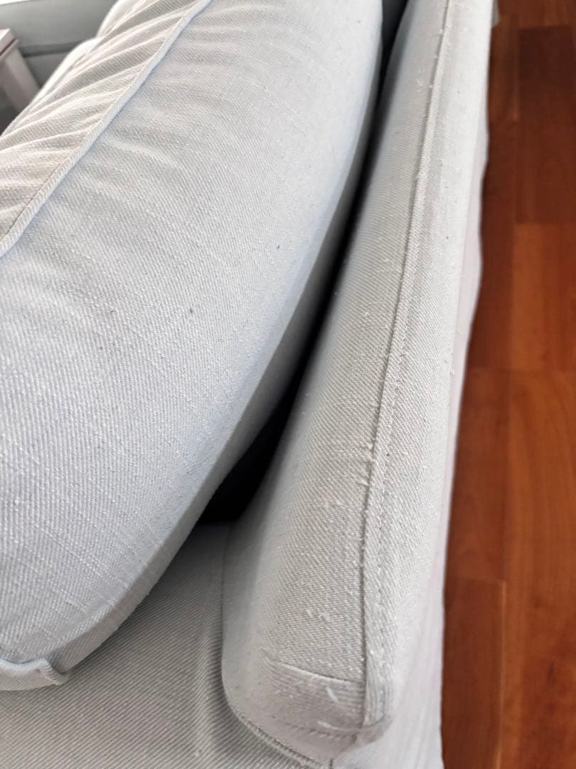 みちお様　IKEA エークトルプ ブルー 3人掛けソファ