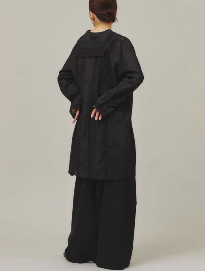 コットンレーヨンチュニック　レース