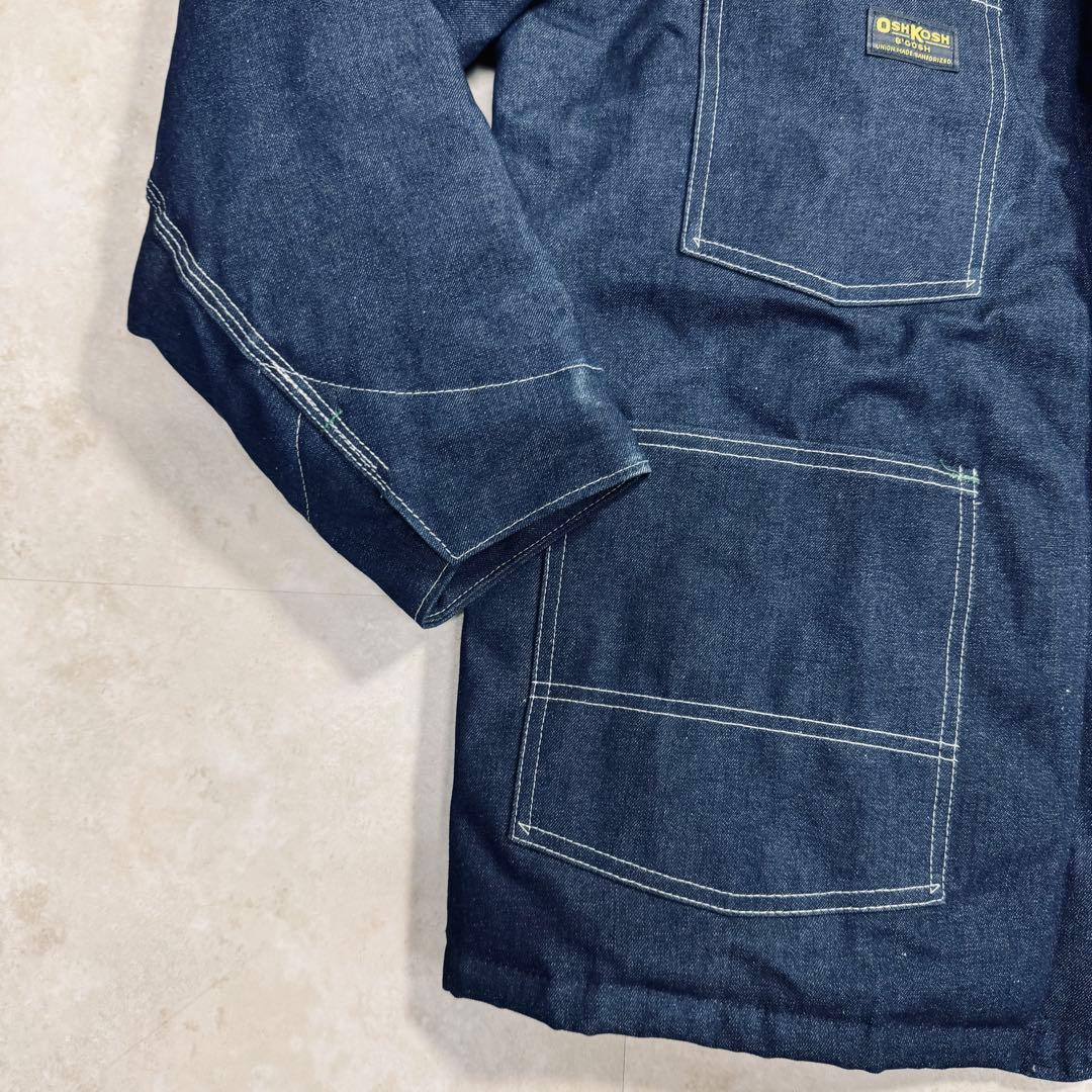 60s OSHKOSH デニムジャケット カバーオール デッドストック 42R