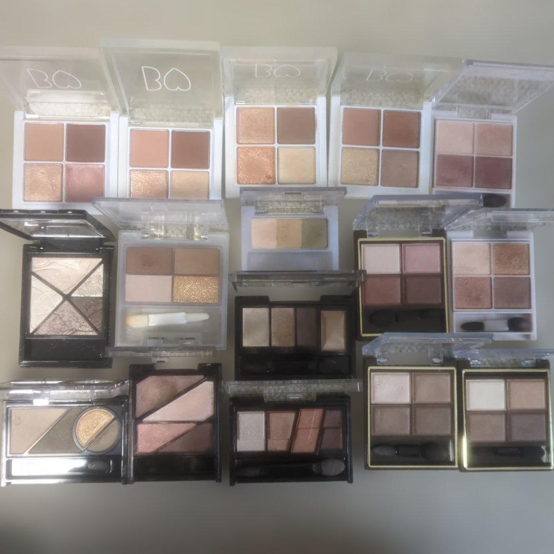 アイシャドウパレットセット（KATE、Excel、CANMAKEなど）まとめ売り