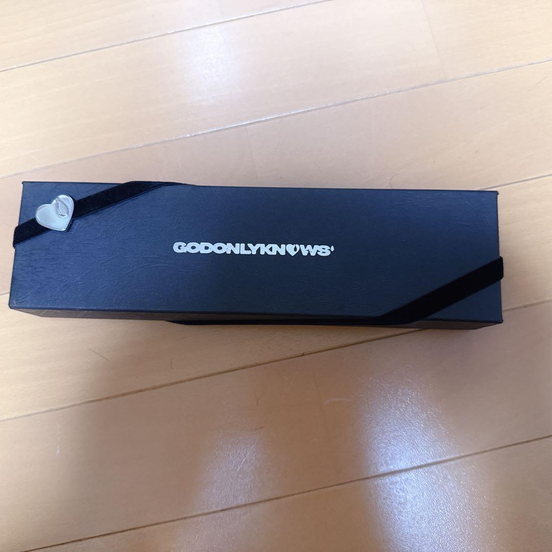 岩田剛典　GODONLYKNOWS ハート型ペンダント ネックレス