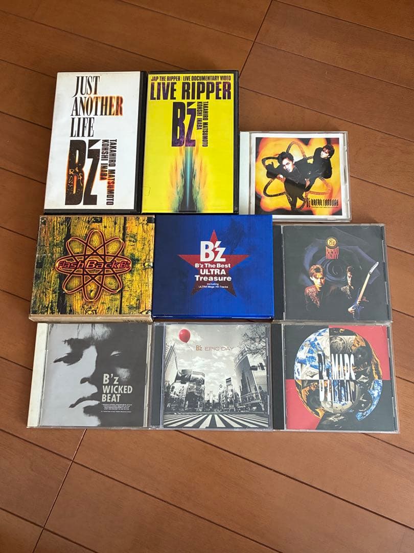 B'z 稲葉浩志　松本孝弘　CDセット合計40枚以上　自宅保管中古品