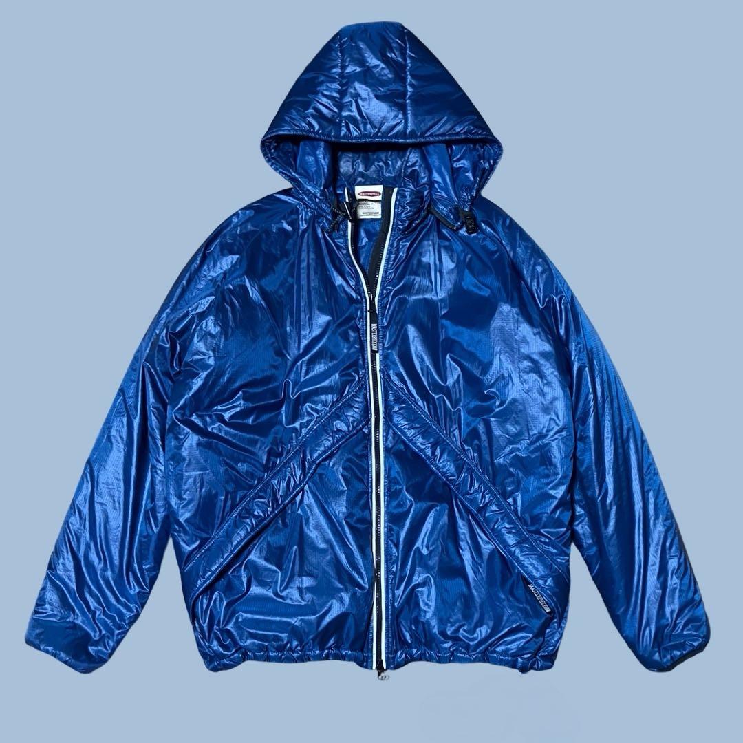 MASTERPIECE 中綿 ライトウェイトジャケット ブルー リフレクター M