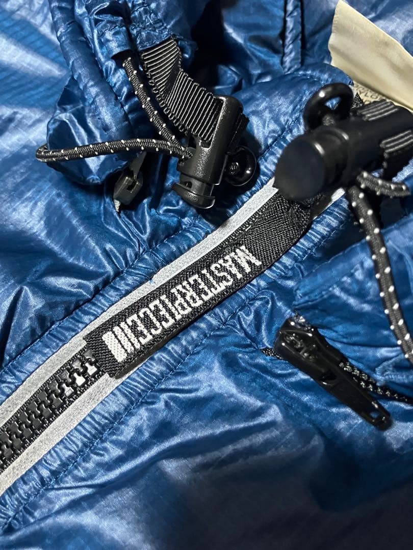 MASTERPIECE 中綿 ライトウェイトジャケット ブルー リフレクター M