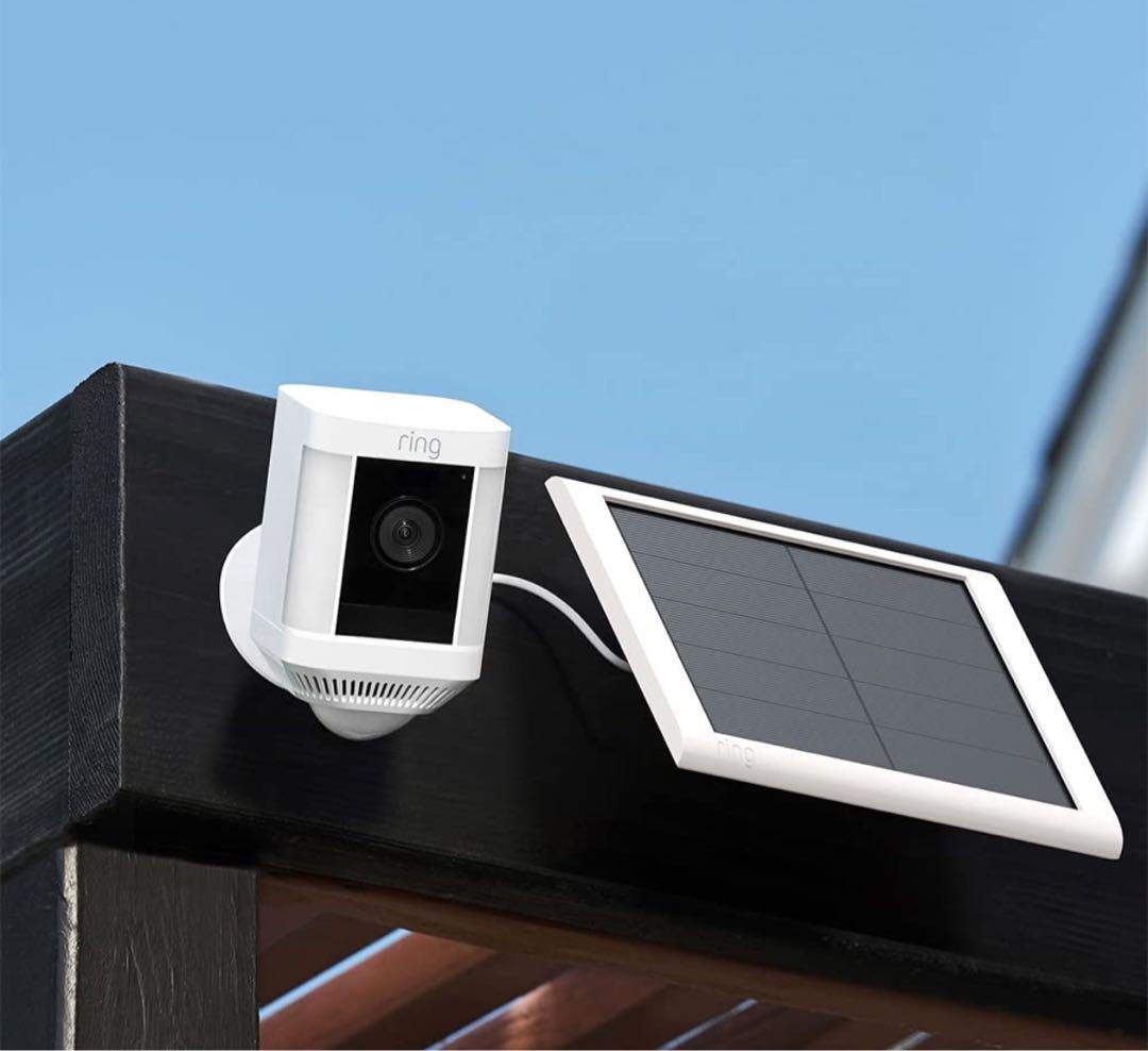 Ring Stick Up Cam Battery + ソーラーパネル