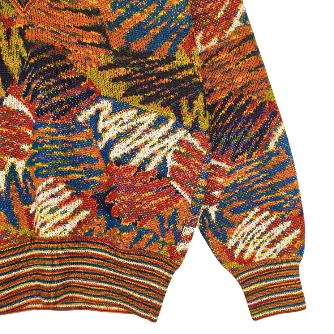 希少柄 ヴィンテージ Y2K ミッソーニ 総柄 グラフィック ニット セーター