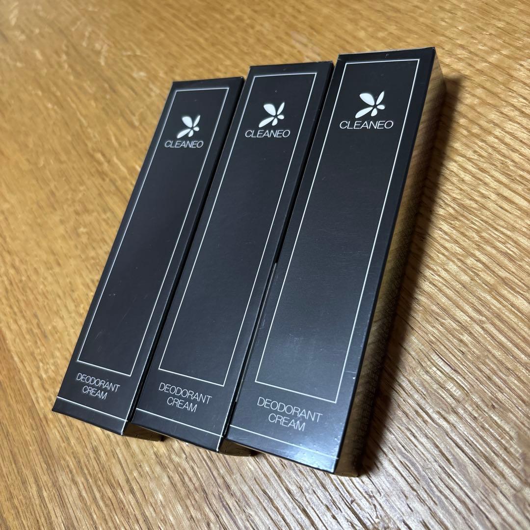 CLEANEO デオドラントクリーム 3個セット