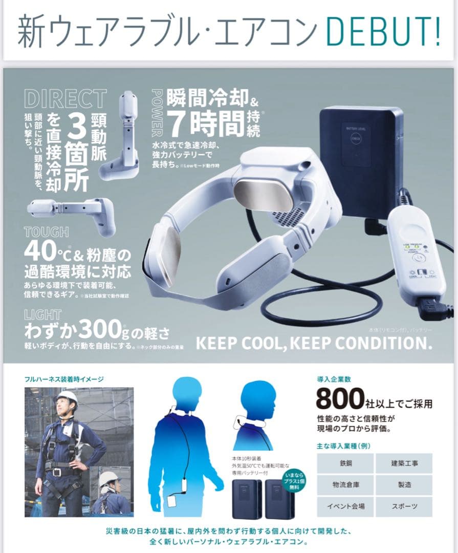 ★再値下げ★6富士通ゼネラル 新ウェアラブルエアコン WA-N6R4B202