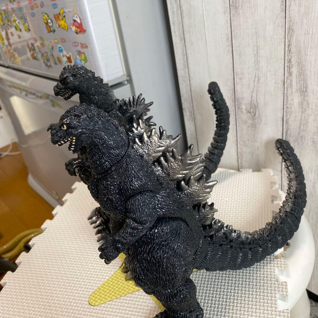 ゴジラフィギュア 2体セット ブラック