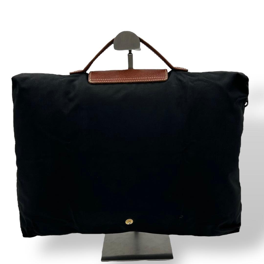 美品✨ LONGCHAMP ロンシャン プリアージュ トートバッグ ブラック