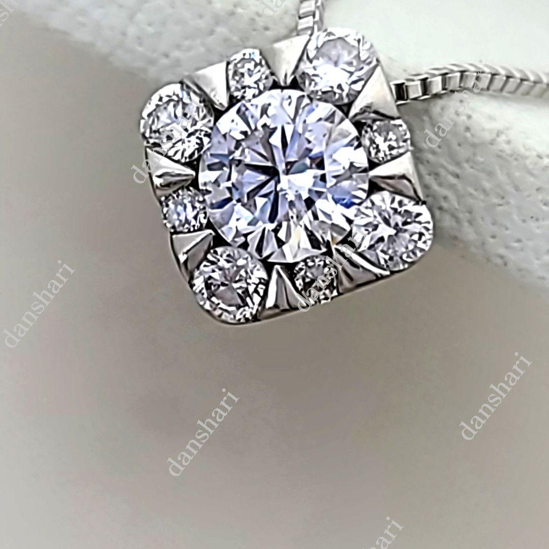 上質ダイヤ/Pt950.850/ヴァンドーム青山/ダイヤモンドネックレス/激レア