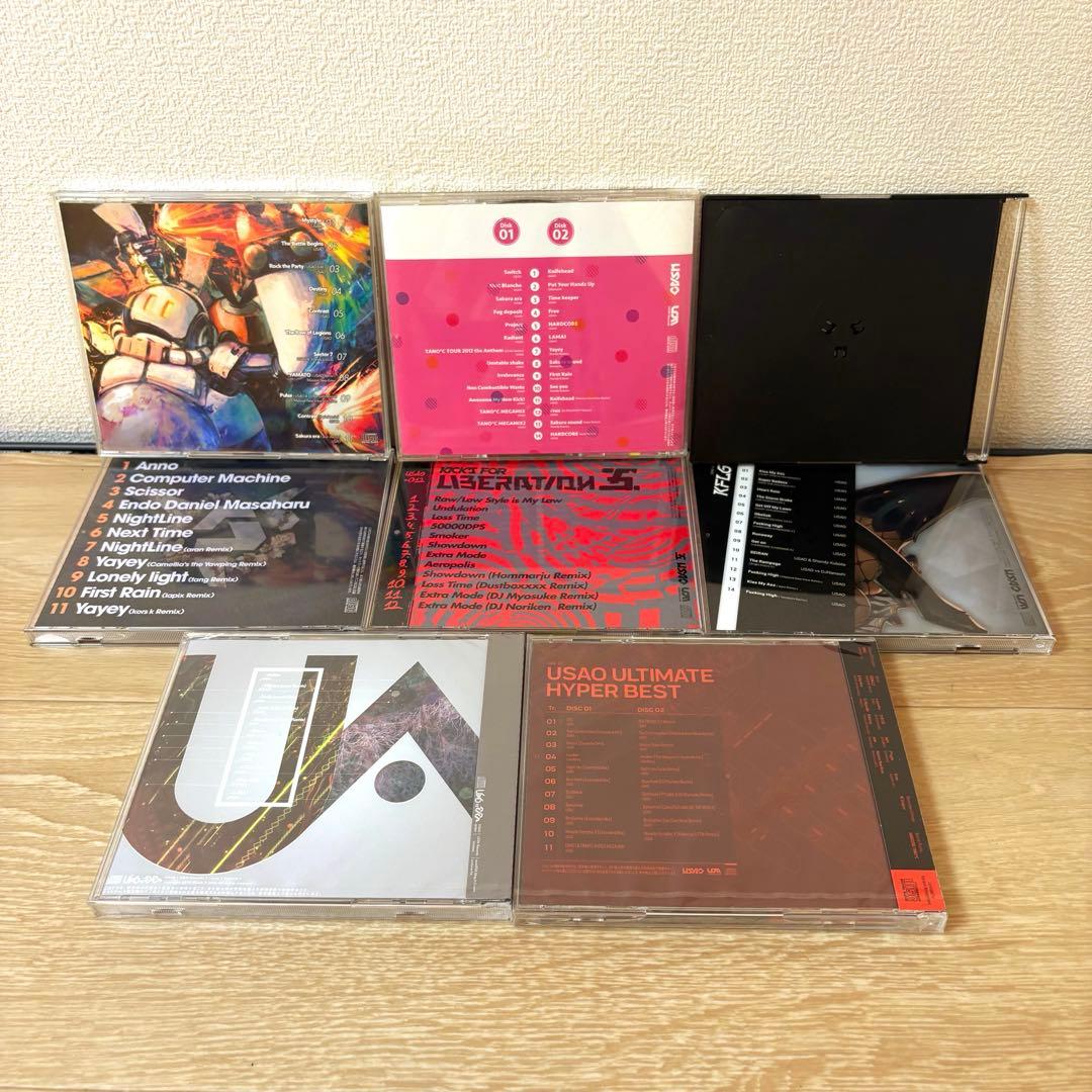 11/10最終お値下げしました！ サインあり USAO CD8枚セット