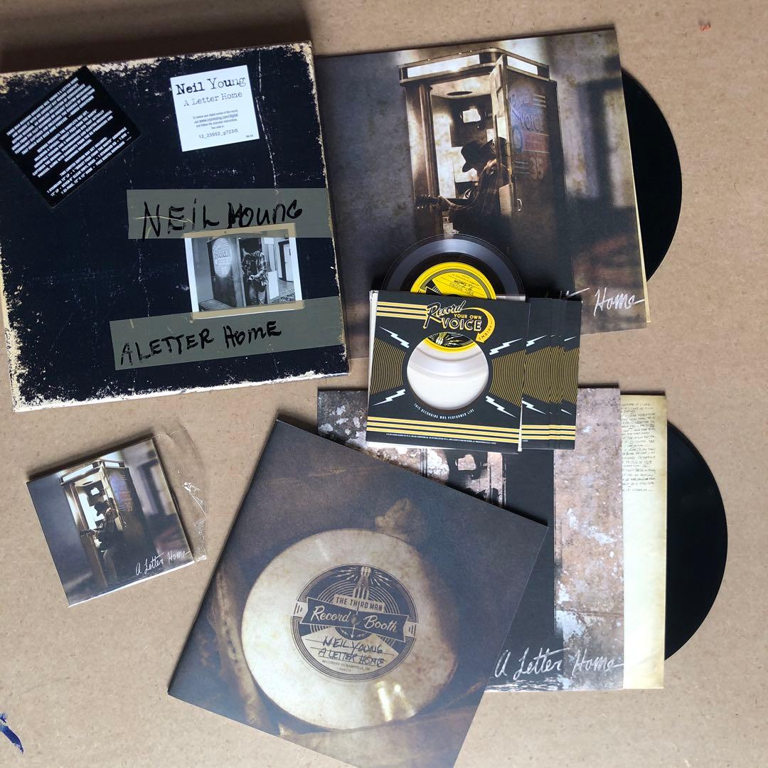 洋楽 neil young a letter  box set