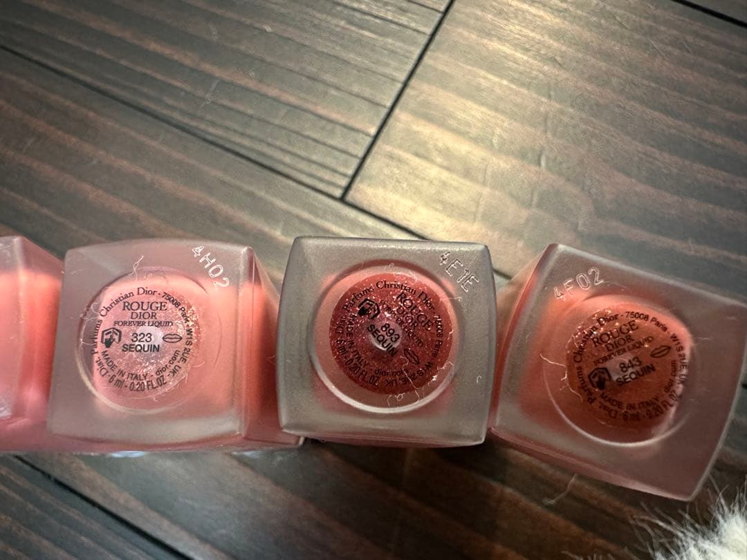 Dior ルージュディオールフォーエバーリキッドシークイン ５本セット