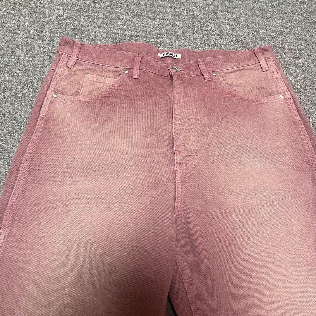 希少AURALEE PRODUCT DYED DUCK PANT 3