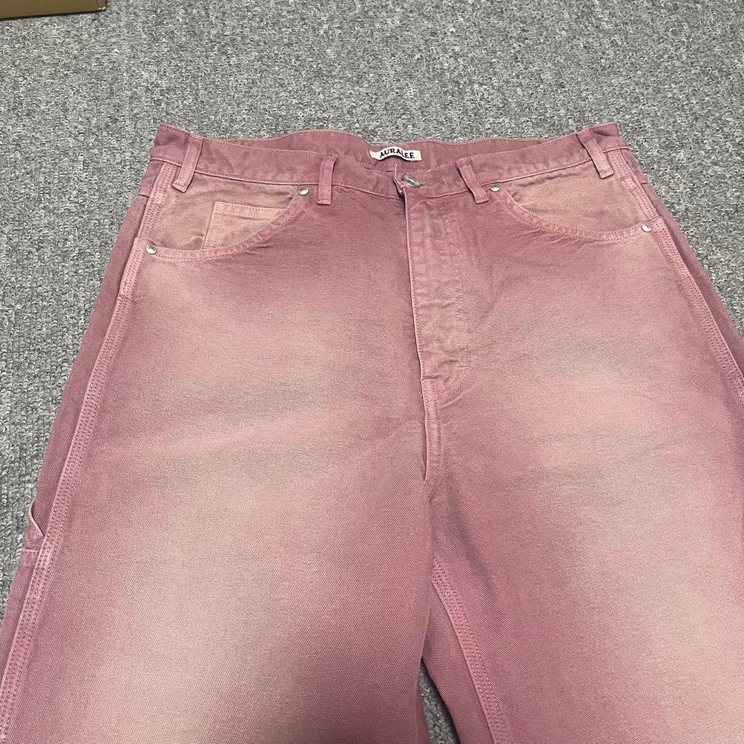 希少AURALEE PRODUCT DYED DUCK PANT 3