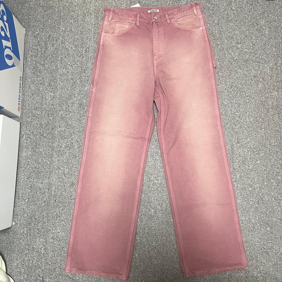 希少AURALEE PRODUCT DYED DUCK PANT 3