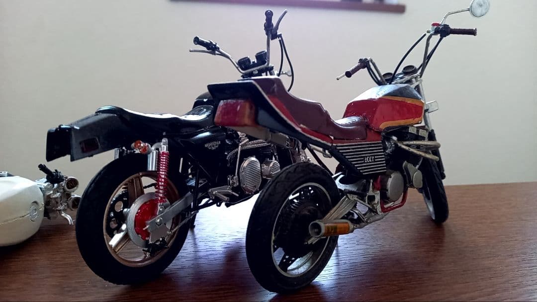 単車プラモデルジャンクパーツセット