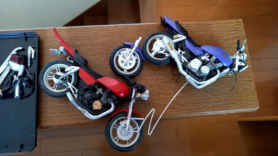 単車プラモデルジャンクパーツセット