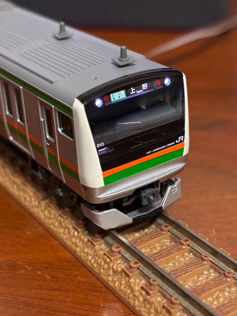 E233系3000番台東海道線　付属編成5両　kato ライト点灯動力動作確認済