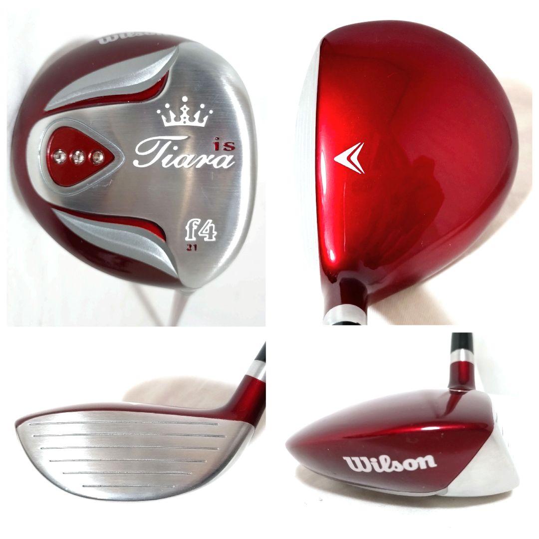 美品　Wilson　Tiara is　レディース　ゴルフクラブセット　FILA