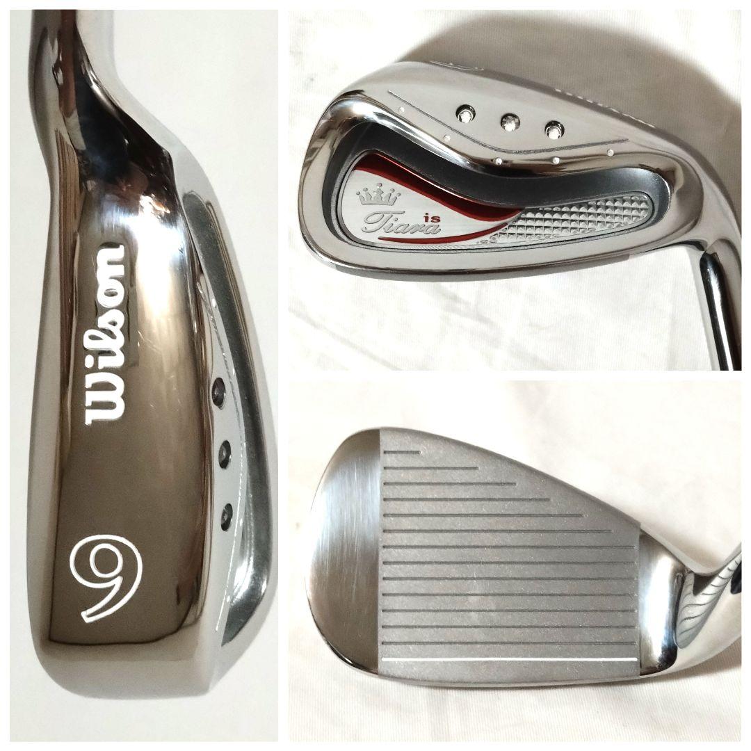 美品　Wilson　Tiara is　レディース　ゴルフクラブセット　FILA