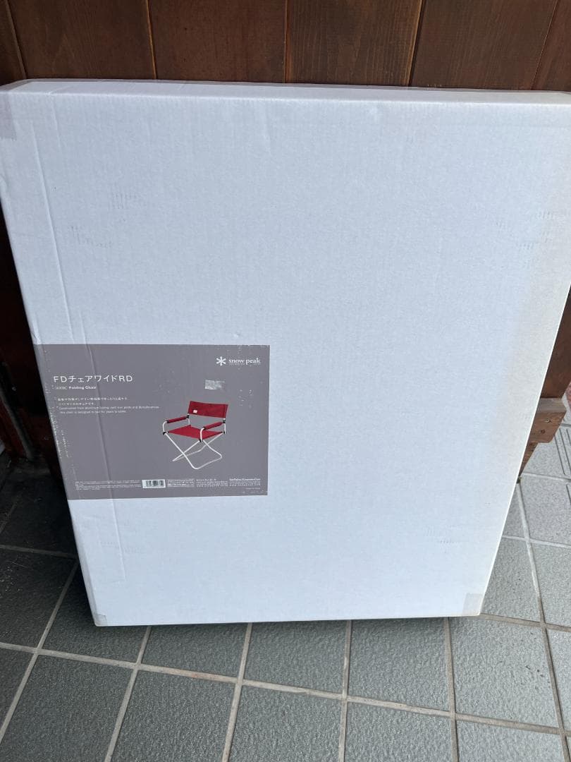 (新品）FDチェアワイド RD LV-077RD 折りたたみチェア レッド