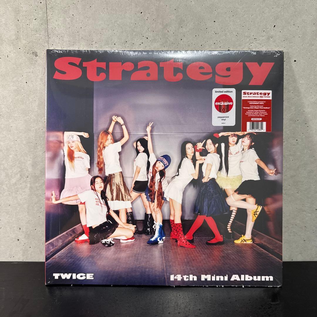限定版 TWICE 14th Mini Album Strategy レコード