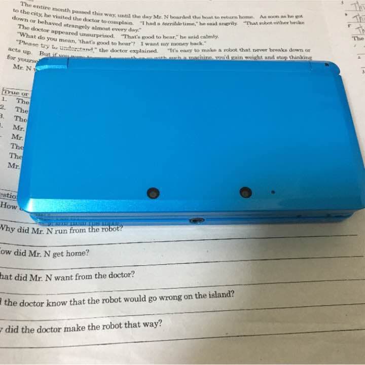 3ds本体充電器付き