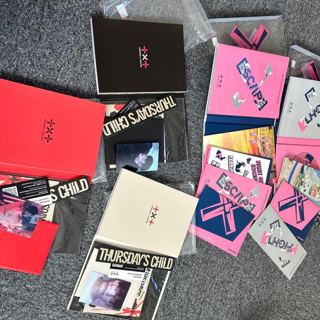 txt アルバム cd グッズ まとめ売り セット