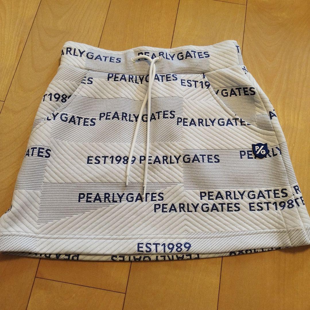 PEARLY GATES フード付きジャケットとミニスカートセット