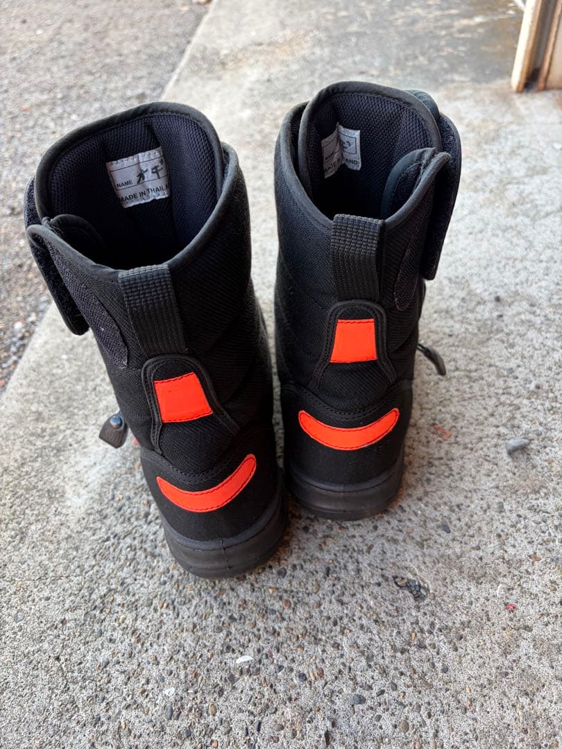 消防　編み上げ　HG-PRO 安全靴 27.5 黒　救助大会