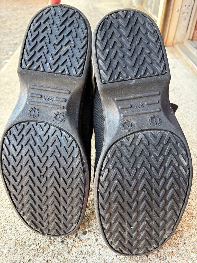 消防　編み上げ　HG-PRO 安全靴 27.5 黒　救助大会