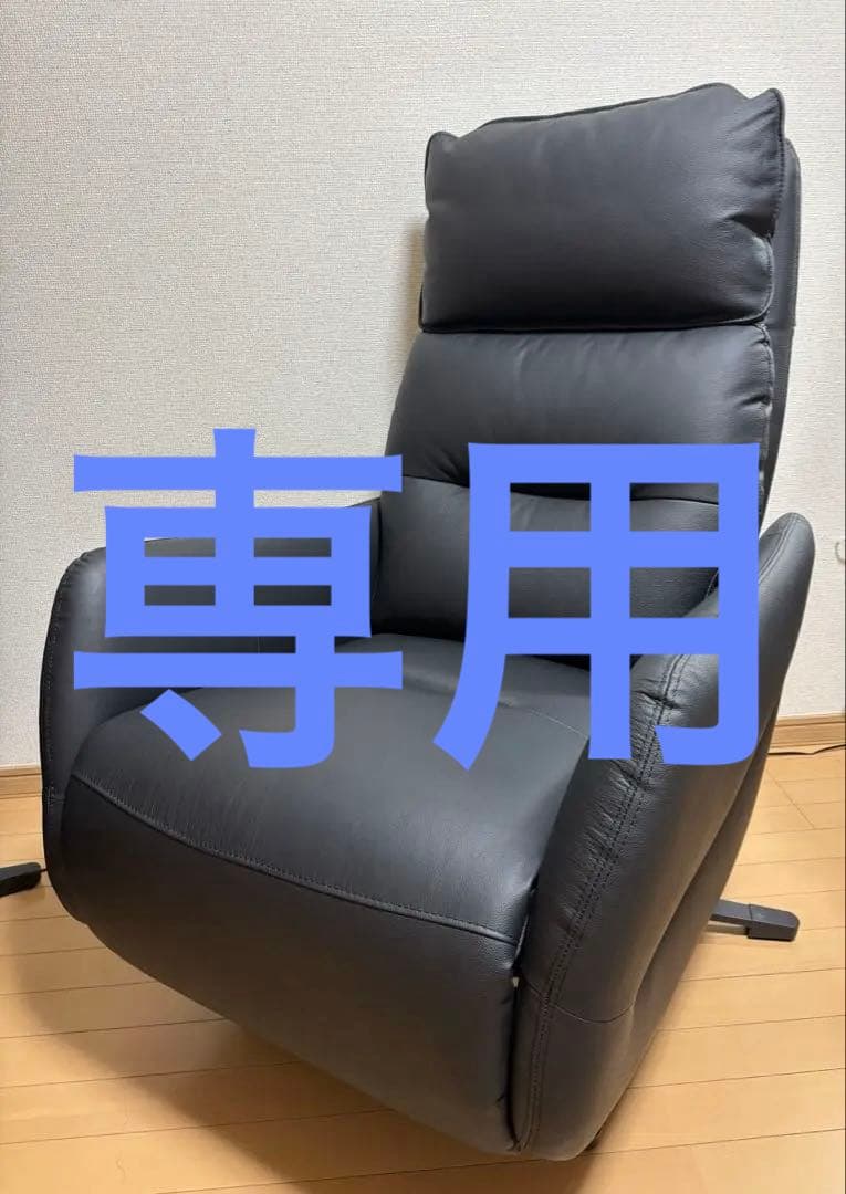 電動リクライニングパーソナルチェア(2モーター LE01 BK) ニトリ-1