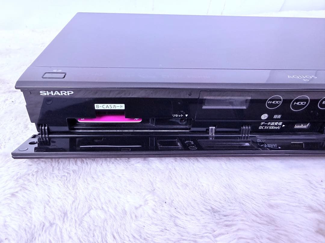 すぐに視聴 ♪ SHARP Blu-ray BD-S580 HDD500GB