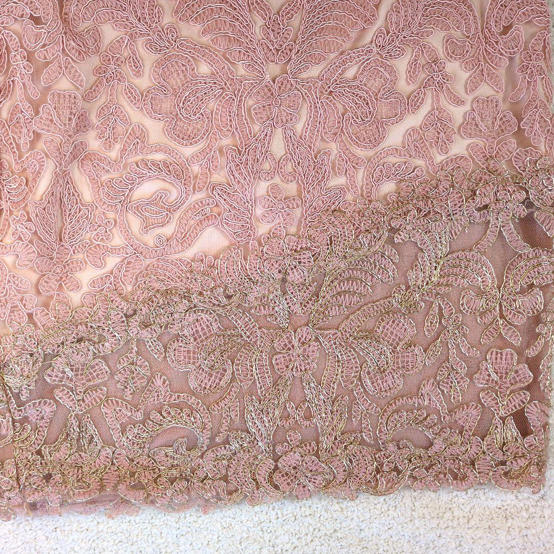 Tadashi Shoji 　花柄刺繍　レース　ドレスワンピース