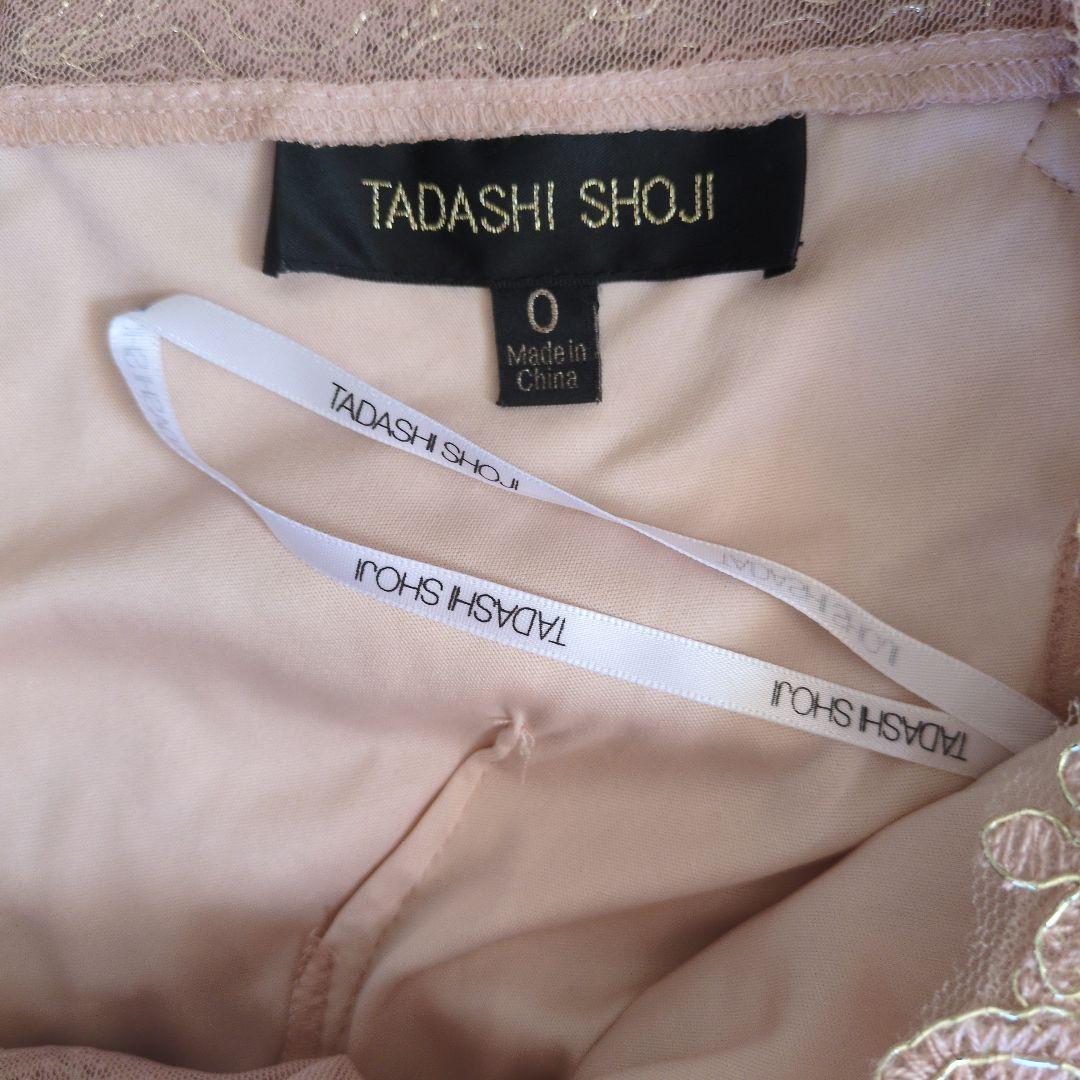 Tadashi Shoji 　花柄刺繍　レース　ドレスワンピース