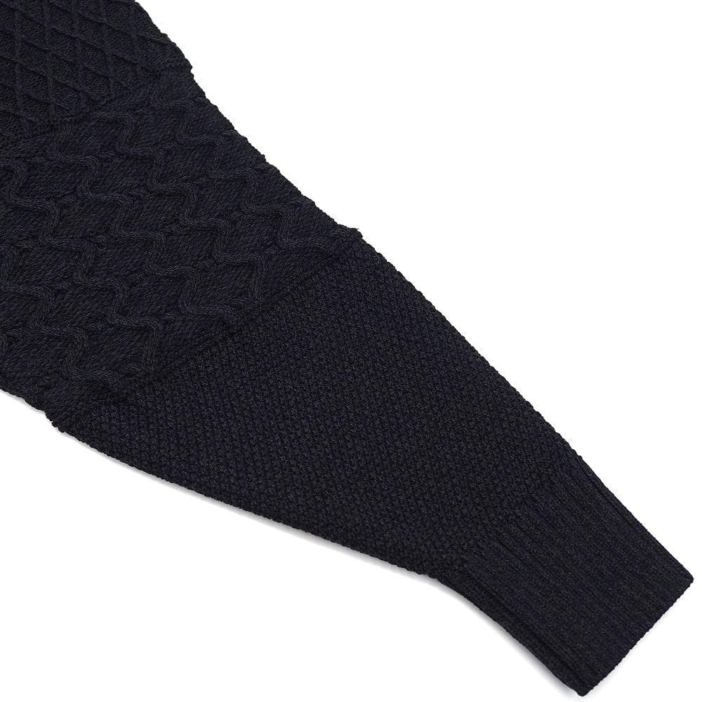 B07393 25FW nanamica セーター ダークネイビー XS