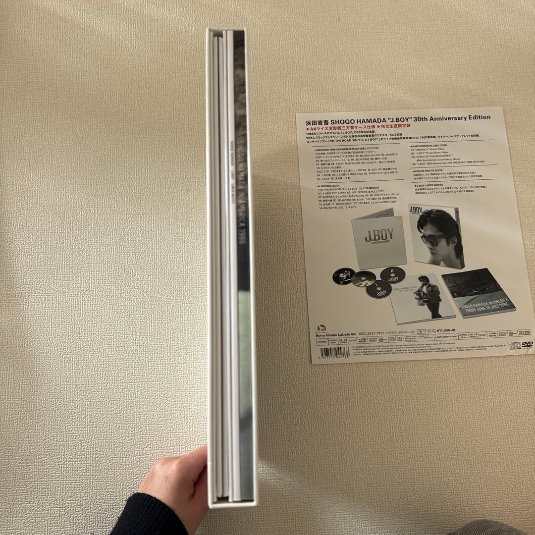 浜田省吾J.BOY 30th Anniversary Edition限定未開封