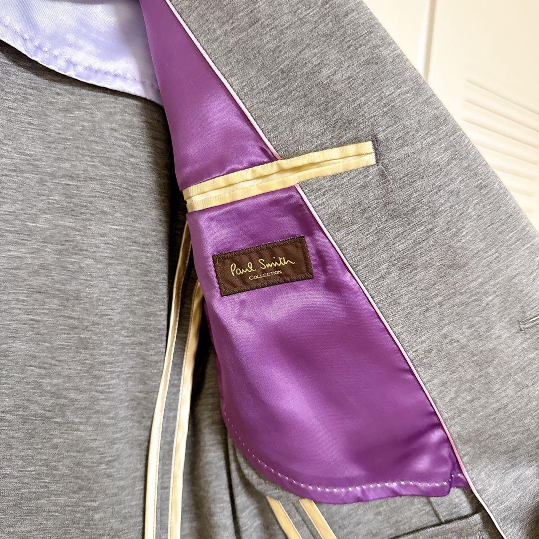 【美品】Paul Smith グレー テーラードジャケット　ポールスミス