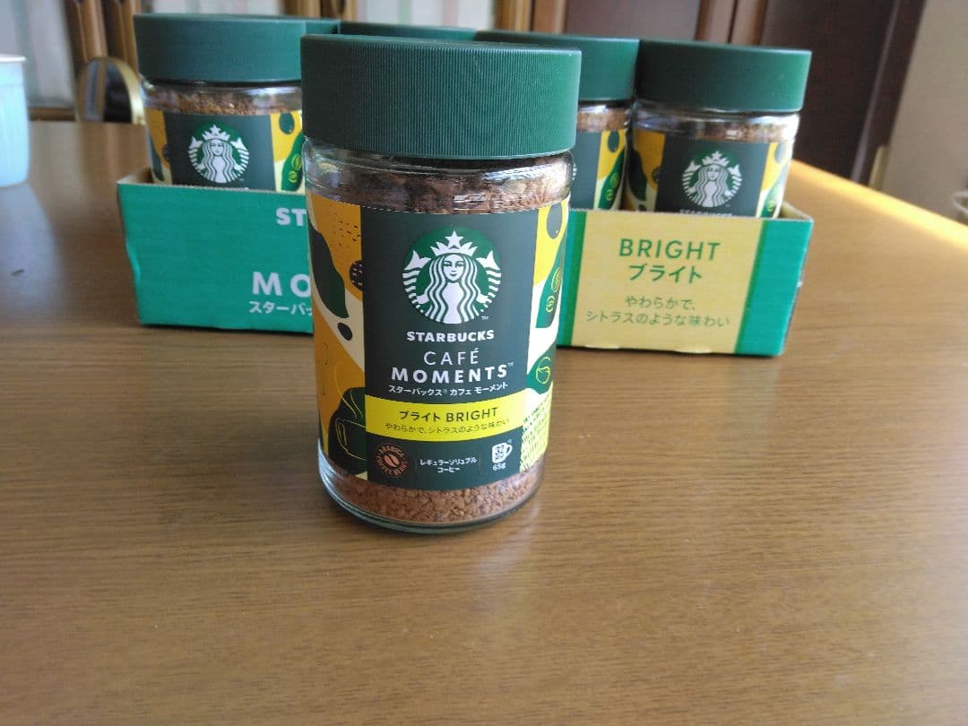 スターバックス　カフェモーメント　１２個　インスタントコーヒー瓶入り
